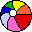 beach ball icon